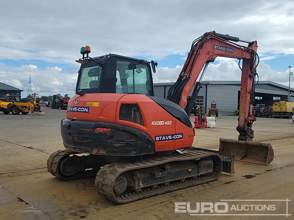 2021 Kubota KX080-4A2 - Mini pelle: photos 5 2021 Kubota KX080-4A2 - Mini pelle: photos 5