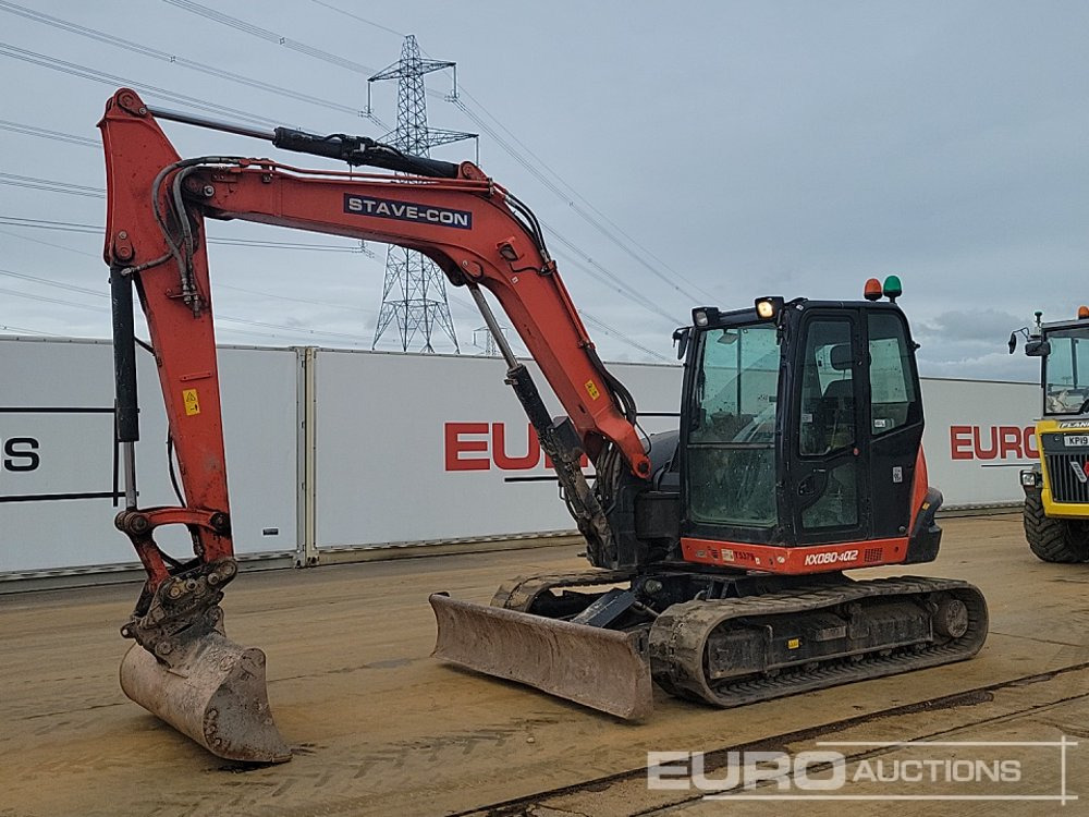 2021 Kubota KX080-4A2 - Mini pelle: photos 1 2021 Kubota KX080-4A2 - Mini pelle: photos 1