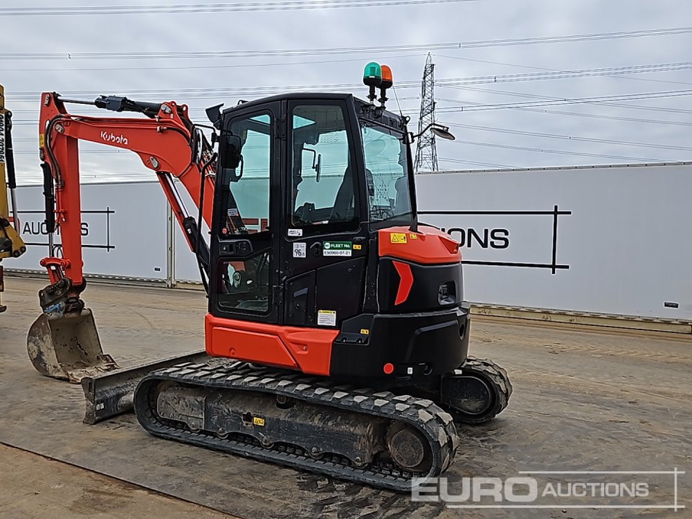 2021 Kubota U56-5 - Mini pelle: photos 3 2021 Kubota U56-5 - Mini pelle: photos 3