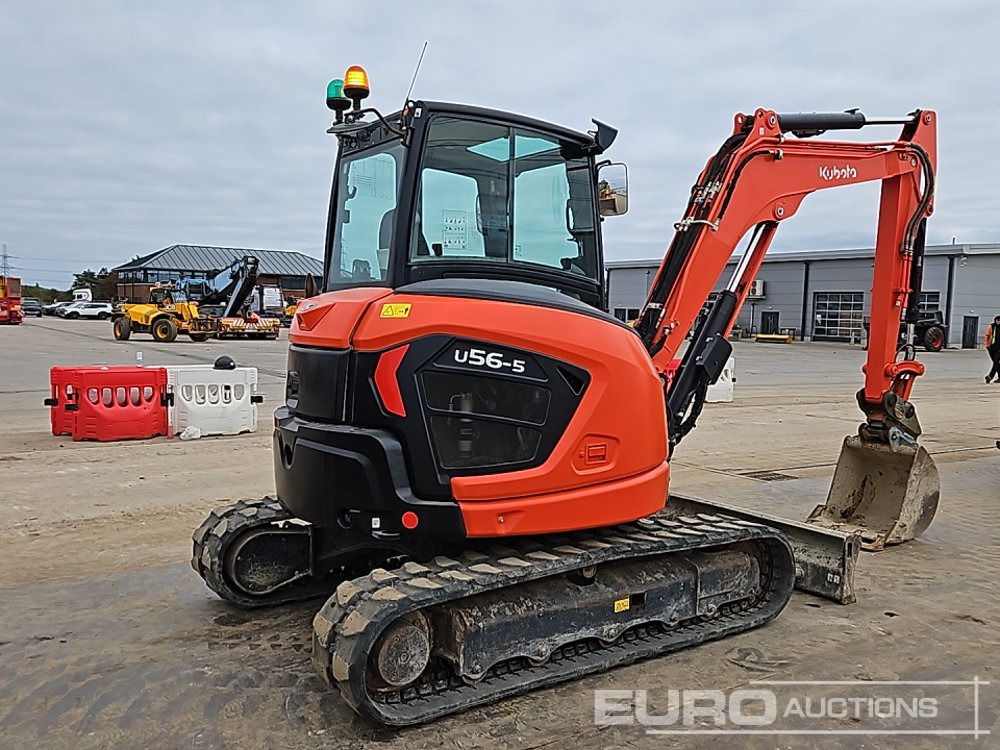 2021 Kubota U56-5 - Mini pelle: photos 5 2021 Kubota U56-5 - Mini pelle: photos 5