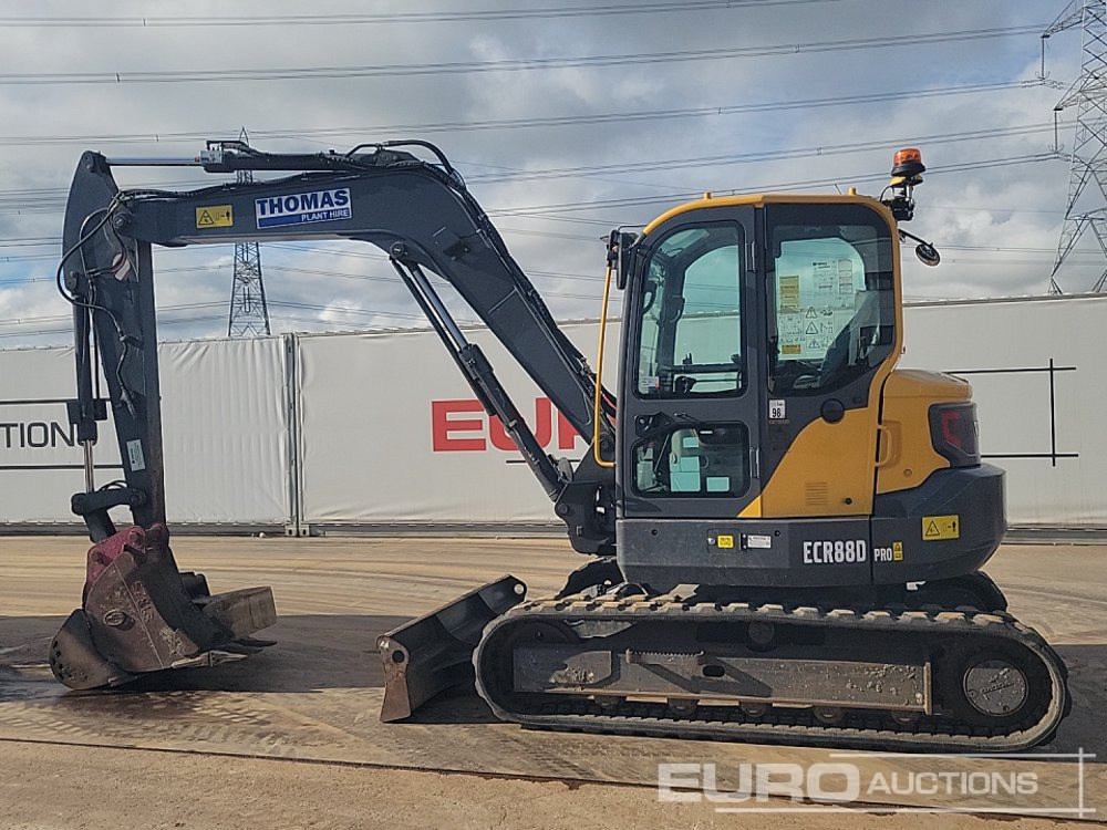 2021 Volvo ECR88D - Mini pelle: photos 2 2021 Volvo ECR88D - Mini pelle: photos 2