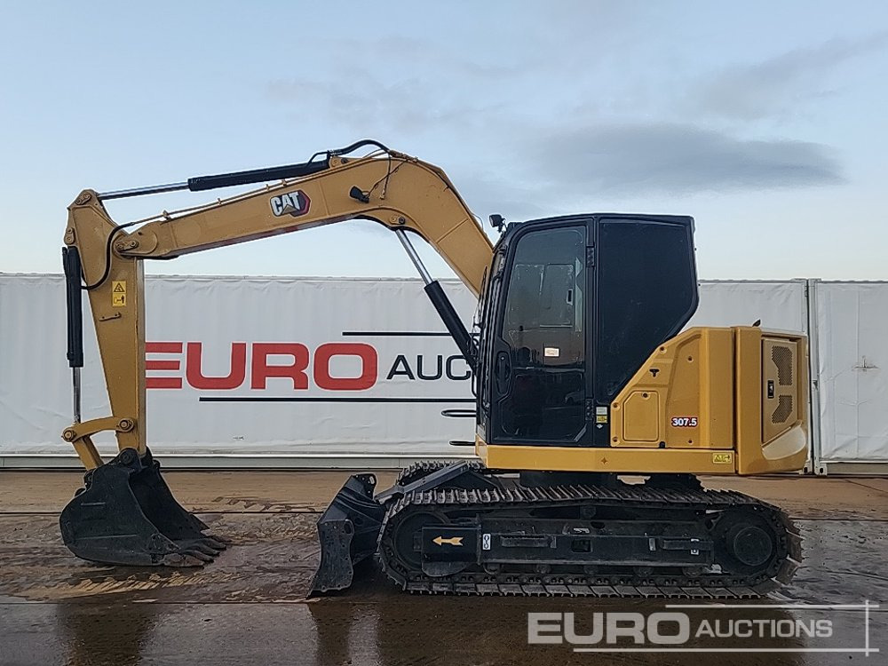 2022 CAT 307.5 - Mini pelle: photos 2 2022 CAT 307.5 - Mini pelle: photos 2