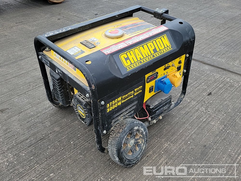 2022 Champion 3kVA Petrol Generator - Groupe électrogène: photos 5 2022 Champion 3kVA Petrol Generator - Groupe électrogène: photos 5