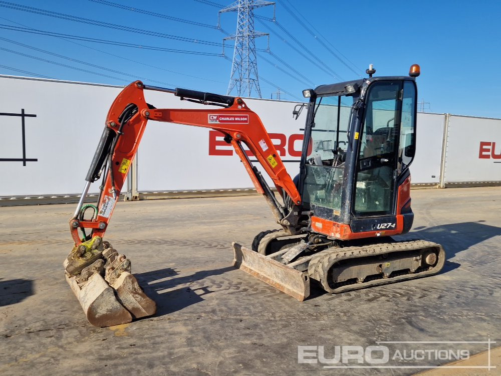2022 Kubota U27-4 - Mini pelle: photos 1 2022 Kubota U27-4 - Mini pelle: photos 1