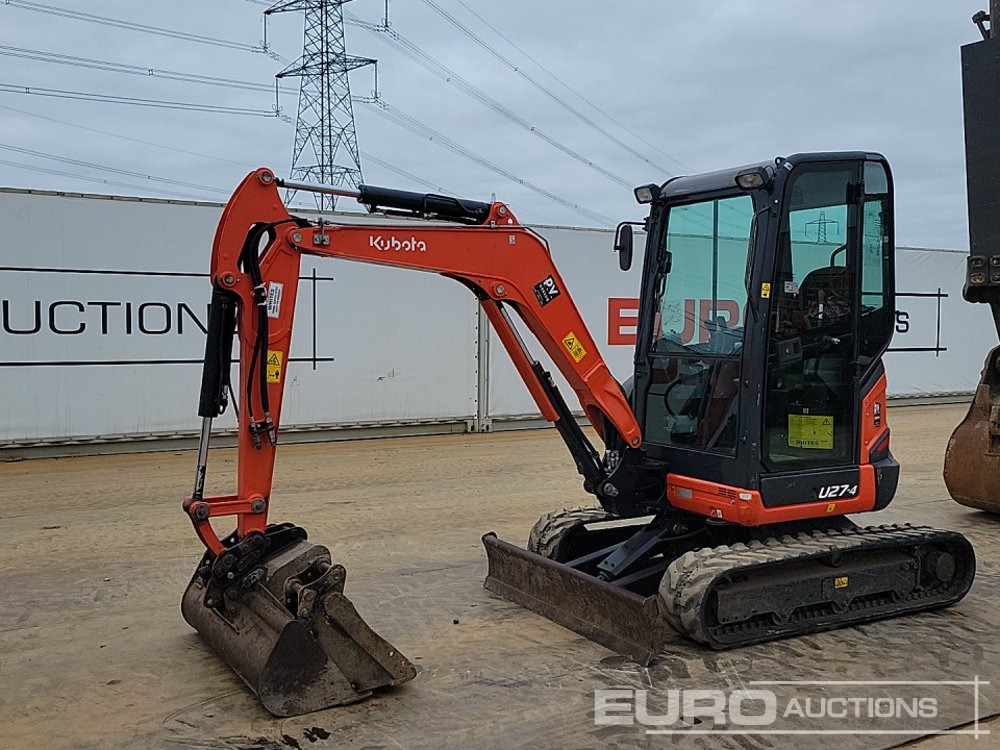 2022 Kubota U27-4HI - Mini pelle: photos 1 2022 Kubota U27-4HI - Mini pelle: photos 1