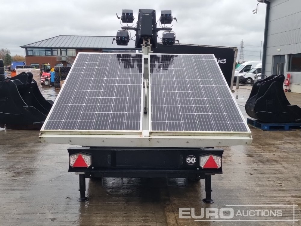 2022 Trime X-Solar Single Axle Solar Powered LED Lighting Tower - Mat d'éclairage: photos 4 2022 Trime X-Solar Single Axle Solar Powered LED Lighting Tower - Mat d'éclairage: photos 4