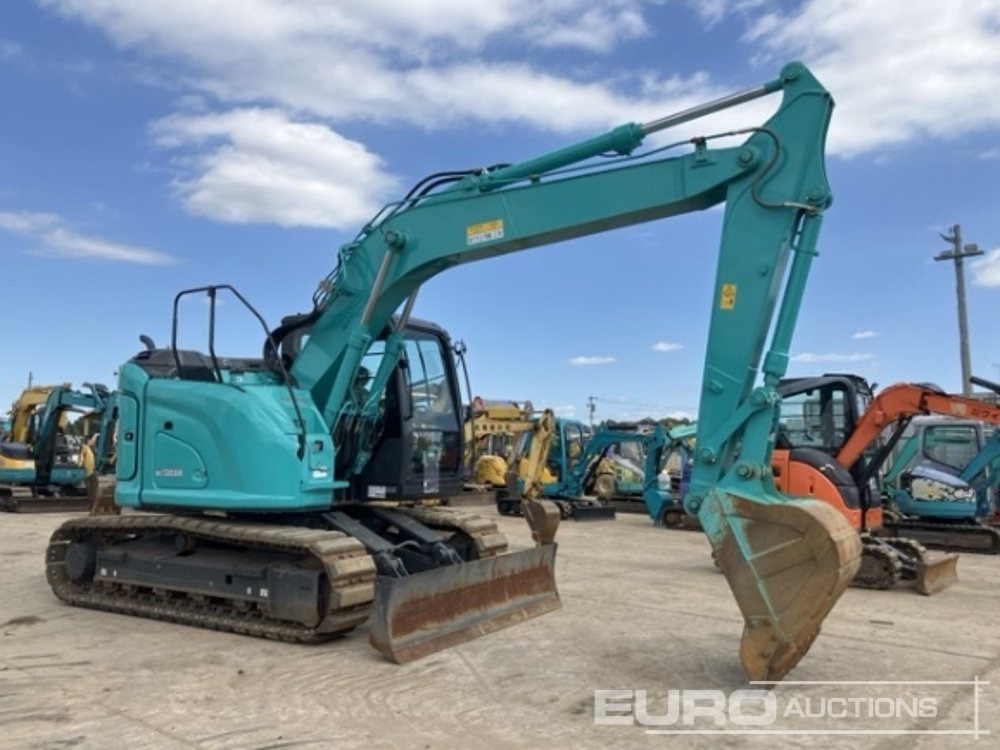 2023 Kobelco SK135SR-7 - Pelle sur chenille: photos 2 2023 Kobelco SK135SR-7 - Pelle sur chenille: photos 2