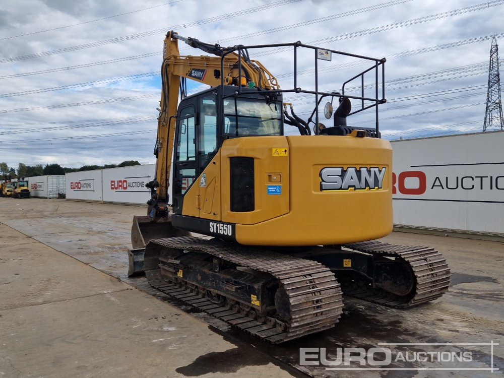 2023 Sany SY155U - Pelle sur chenille: photos 3 2023 Sany SY155U - Pelle sur chenille: photos 3