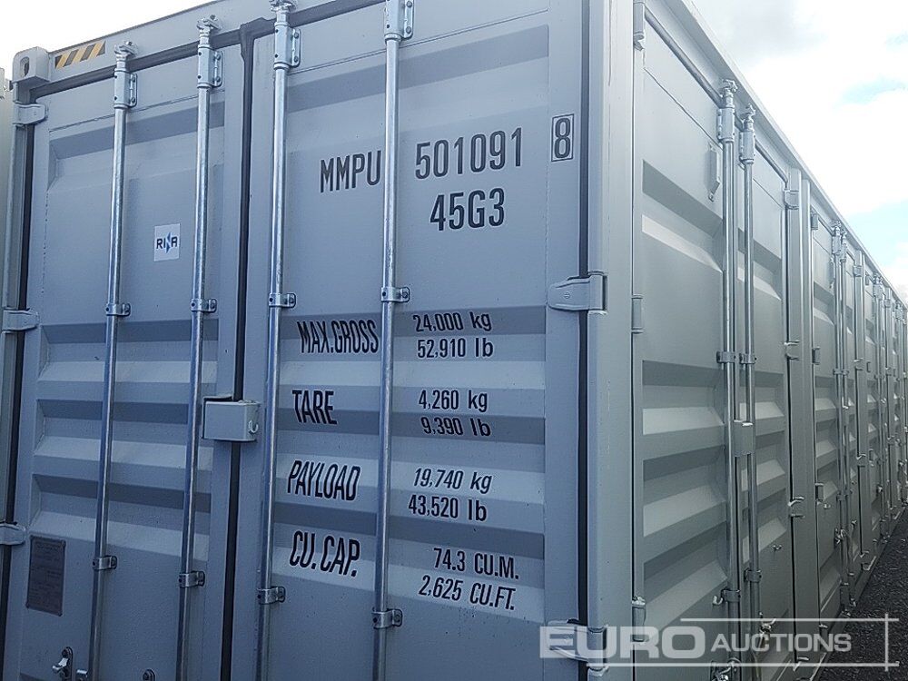 2026 40' HC Container, 4 Side Doors, One End Door, Lock Box. (Cannot Be Reconsigned) - Conteneur maritime: photos 1 2026 40' HC Container, 4 Side Doors, One End Door, Lock Box. (Cannot Be Reconsigned) - Conteneur maritime: photos 1