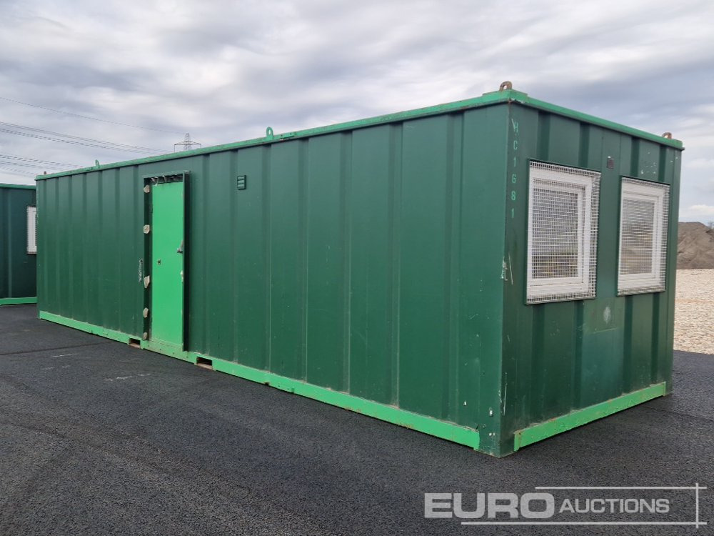 Conteneur maritime 32' x 10' Canteen, WC (Cannot Be Reconsigned): photos 7