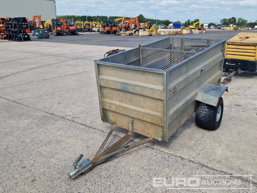 6' x 3' Single Axle Sheep Trailer - Semi-remorque bétaillère: photos 1 6' x 3' Single Axle Sheep Trailer - Semi-remorque bétaillère: photos 1