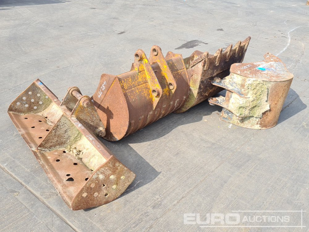 60" Ditching, 36", 36", 24" Digging Bucket 45mm Pin to suit 4-6 Ton Excavator - Godet: photos 3 60" Ditching, 36", 36", 24" Digging Bucket 45mm Pin to suit 4-6 Ton Excavator - Godet: photos 3