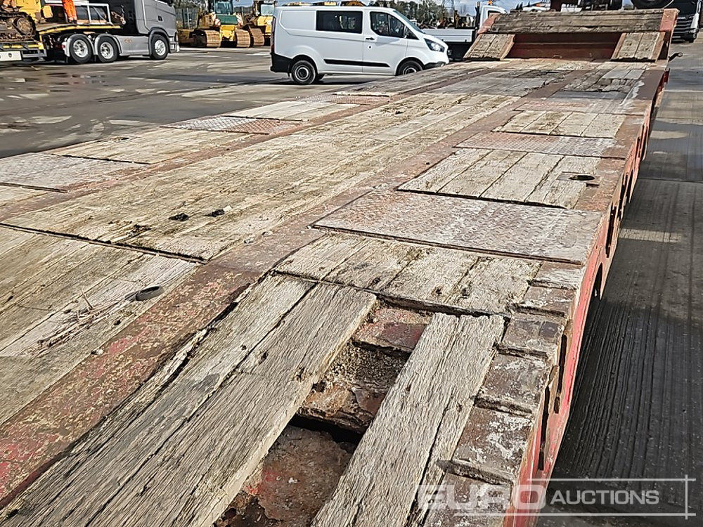 Semi-remorque surbaissé Andover Tri Axle Step Frame Low Loader Trailer, Winch, Hydraulic Fliptoe Ramps: photos 32 Semi-remorque surbaissé Andover Tri Axle Step Frame Low Loader Trailer, Winch, Hydraulic Fliptoe Ramps: photos 32