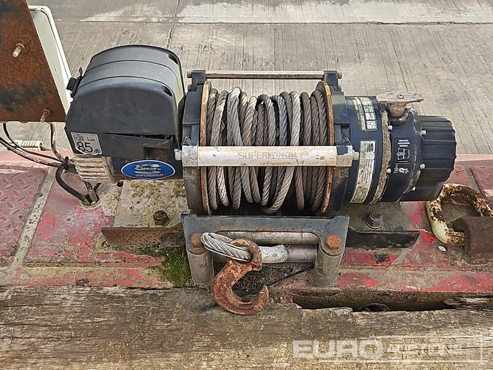 Semi-remorque surbaissé Andover Tri Axle Step Frame Low Loader Trailer, Winch, Hydraulic Fliptoe Ramps: photos 17 Semi-remorque surbaissé Andover Tri Axle Step Frame Low Loader Trailer, Winch, Hydraulic Fliptoe Ramps: photos 17