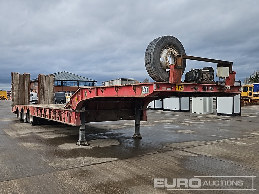 Semi-remorque surbaissé Andover Tri Axle Step Frame Low Loader Trailer, Winch, Hydraulic Fliptoe Ramps: photos 7 Semi-remorque surbaissé Andover Tri Axle Step Frame Low Loader Trailer, Winch, Hydraulic Fliptoe Ramps: photos 7