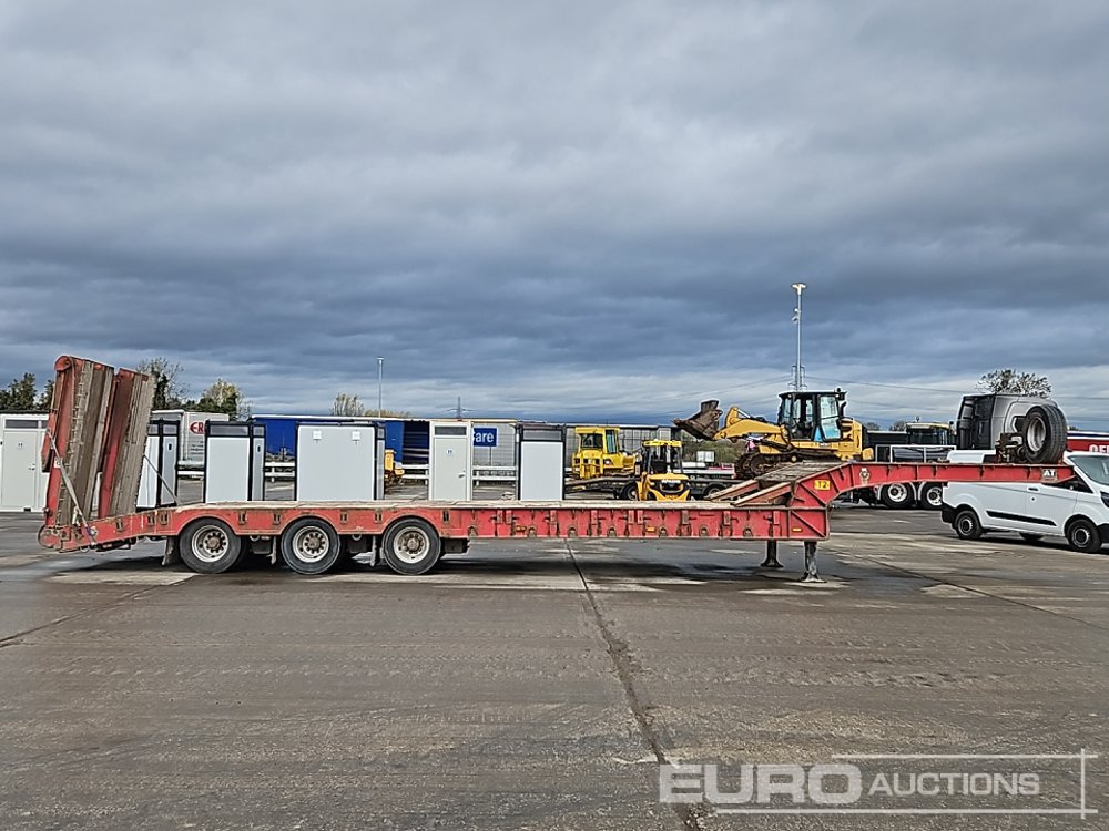 Semi-remorque surbaissé Andover Tri Axle Step Frame Low Loader Trailer, Winch, Hydraulic Fliptoe Ramps: photos 6 Semi-remorque surbaissé Andover Tri Axle Step Frame Low Loader Trailer, Winch, Hydraulic Fliptoe Ramps: photos 6