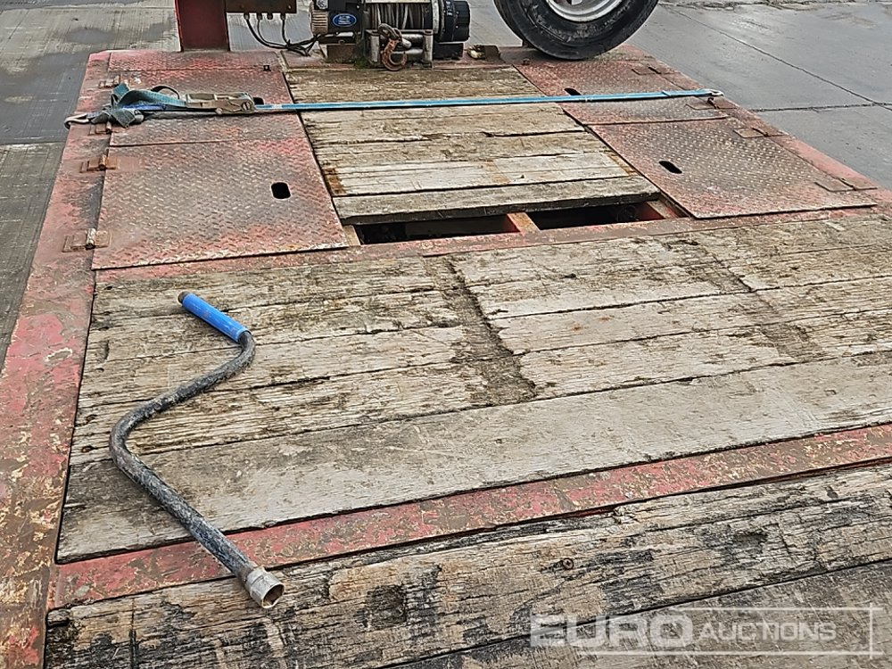 Semi-remorque surbaissé Andover Tri Axle Step Frame Low Loader Trailer, Winch, Hydraulic Fliptoe Ramps: photos 20 Semi-remorque surbaissé Andover Tri Axle Step Frame Low Loader Trailer, Winch, Hydraulic Fliptoe Ramps: photos 20