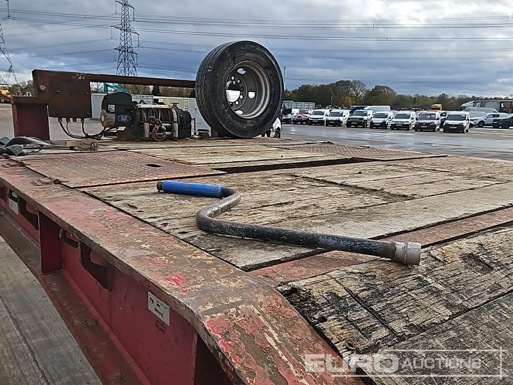 Semi-remorque surbaissé Andover Tri Axle Step Frame Low Loader Trailer, Winch, Hydraulic Fliptoe Ramps: photos 21 Semi-remorque surbaissé Andover Tri Axle Step Frame Low Loader Trailer, Winch, Hydraulic Fliptoe Ramps: photos 21