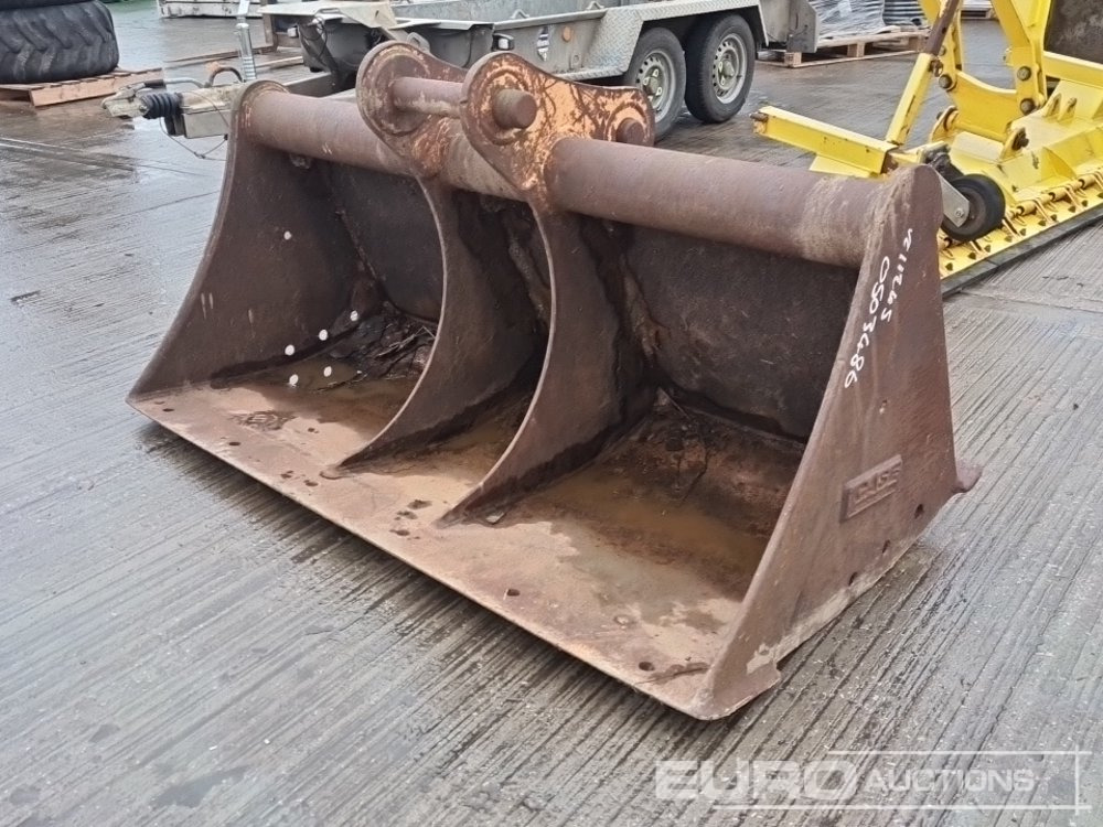 Case 72" Ditching Bucket 65mm Pin to suit 13 Ton Excavator - Godet: photos 1 Case 72" Ditching Bucket 65mm Pin to suit 13 Ton Excavator - Godet: photos 1