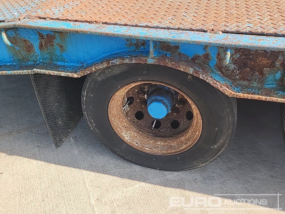 Semi-remorque surbaissé Chieftain Tri Axle Extendable Step Frame Low Loader Trailer, Hydraulic Ramps: photos 7 Semi-remorque surbaissé Chieftain Tri Axle Extendable Step Frame Low Loader Trailer, Hydraulic Ramps: photos 7