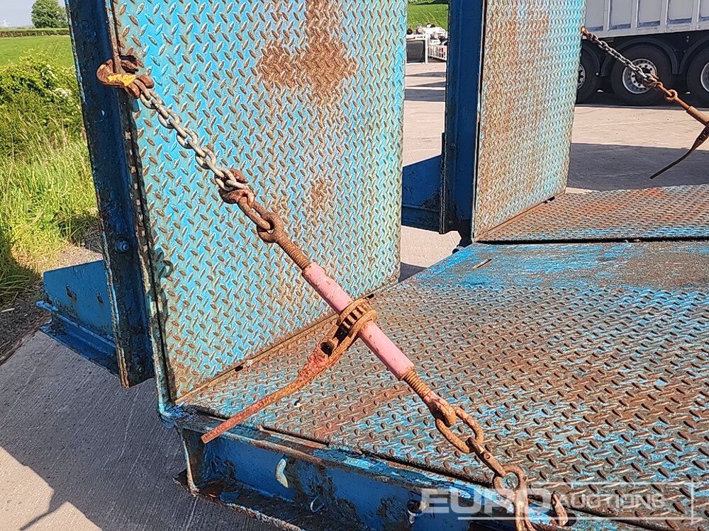 Semi-remorque surbaissé Chieftain Tri Axle Extendable Step Frame Low Loader Trailer, Hydraulic Ramps: photos 16 Semi-remorque surbaissé Chieftain Tri Axle Extendable Step Frame Low Loader Trailer, Hydraulic Ramps: photos 16
