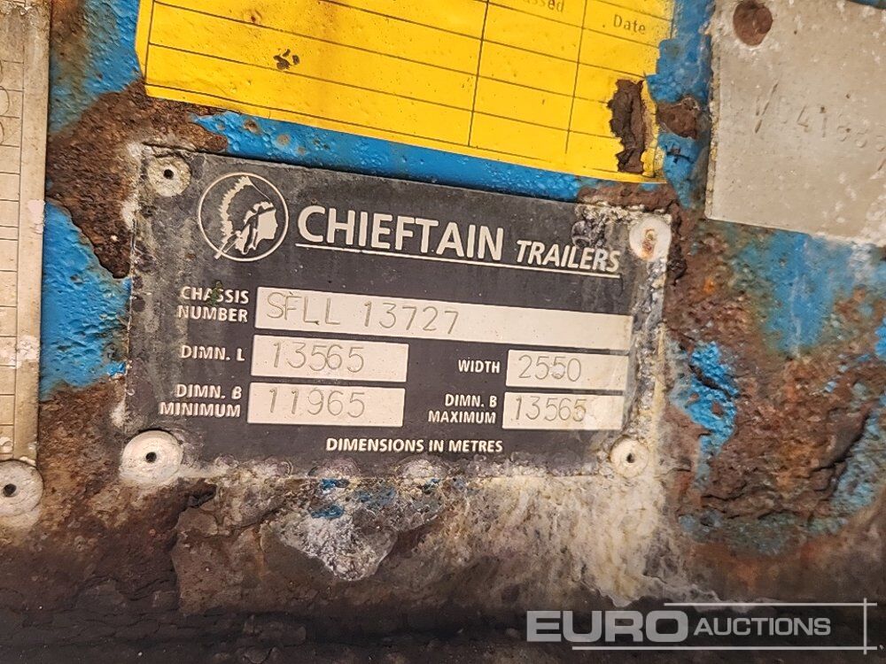 Semi-remorque surbaissé Chieftain Tri Axle Extendable Step Frame Low Loader Trailer, Hydraulic Ramps: photos 28 Semi-remorque surbaissé Chieftain Tri Axle Extendable Step Frame Low Loader Trailer, Hydraulic Ramps: photos 28