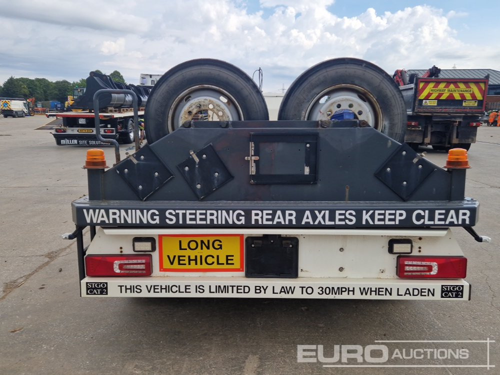 Crane Fruehauf 74 Ton 5 Axle Low Loader Trailer, Rear Steer - Semi-remorque surbaissé: photos 4 Crane Fruehauf 74 Ton 5 Axle Low Loader Trailer, Rear Steer - Semi-remorque surbaissé: photos 4