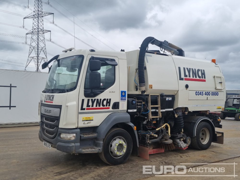 DAF LF230 - Balayeuse de voirie: photos 1 DAF LF230 - Balayeuse de voirie: photos 1