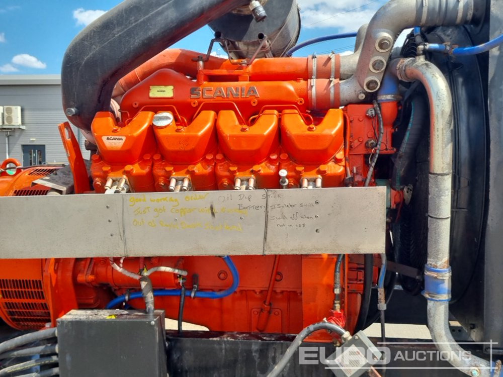 Groupe électrogène Dale 500kVA Skid Mounted Generator, Scania V8 Engine: photos 9