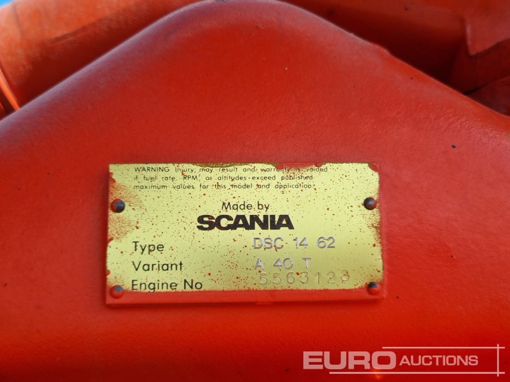 Groupe électrogène Dale 500kVA Skid Mounted Generator, Scania V8 Engine: photos 16