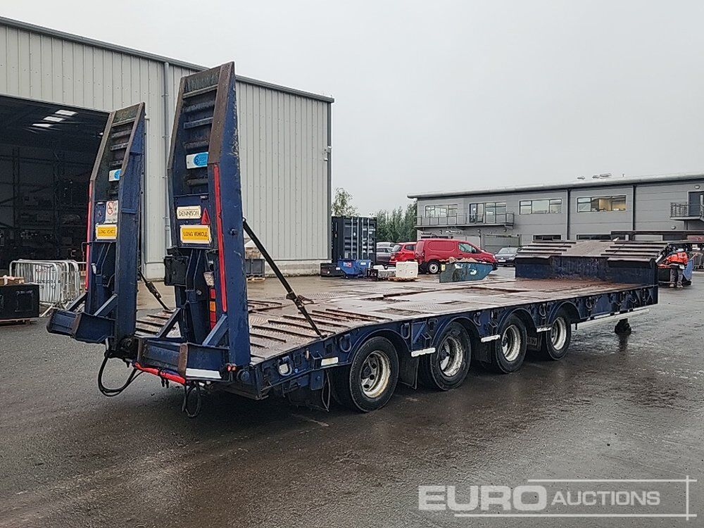 Dennison Trailers 4 Axle Step Frame Low Loader Trailer Hydraulic Ramps Outriggers - Semi-remorque surbaissé: photos 5 Dennison Trailers 4 Axle Step Frame Low Loader Trailer Hydraulic Ramps Outriggers - Semi-remorque surbaissé: photos 5