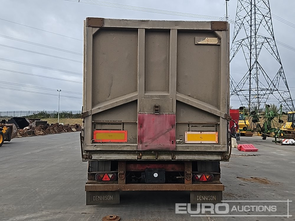 Dennison Tri Axle Bulk Tipping Trailer - Semi-remorque benne: photos 4 Dennison Tri Axle Bulk Tipping Trailer - Semi-remorque benne: photos 4