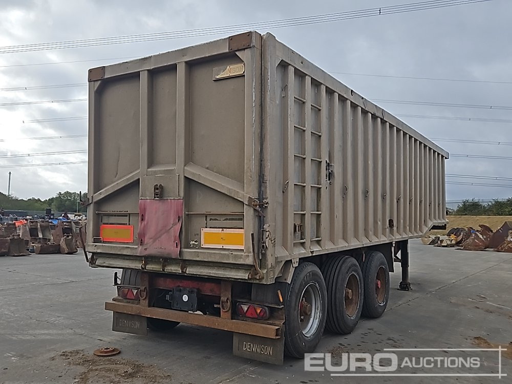 Dennison Tri Axle Bulk Tipping Trailer - Semi-remorque benne: photos 5 Dennison Tri Axle Bulk Tipping Trailer - Semi-remorque benne: photos 5