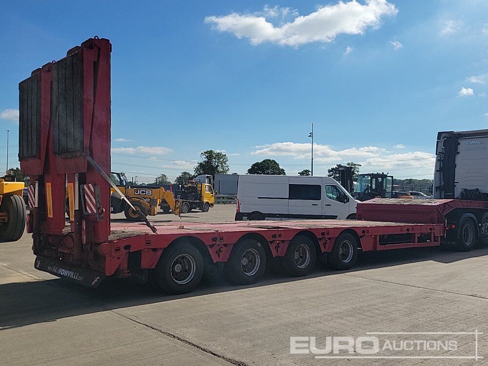 Faymonville 4 Axle Extendable Step Frame Low Loader Trailer, Hydraulic Flip Toe Ramps, Outriggers, Rear Steer - Semi-remorque surbaissé: photos 5 Faymonville 4 Axle Extendable Step Frame Low Loader Trailer, Hydraulic Flip Toe Ramps, Outriggers, Rear Steer - Semi-remorque surbaissé: photos 5
