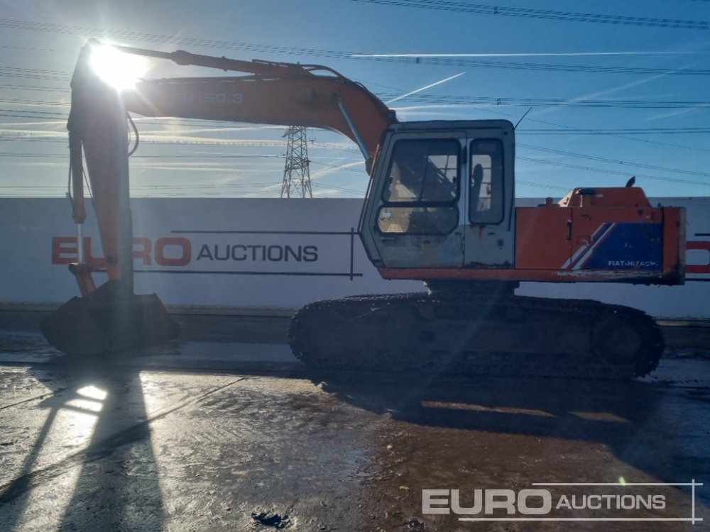 Fiat Hitachi FH150-3 - Pelle sur chenille: photos 2 Fiat Hitachi FH150-3 - Pelle sur chenille: photos 2