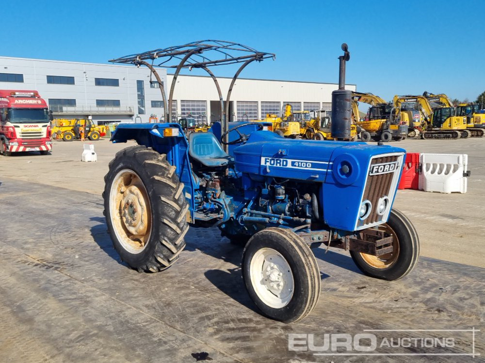 Tracteur agricole Ford 4100: photos 7