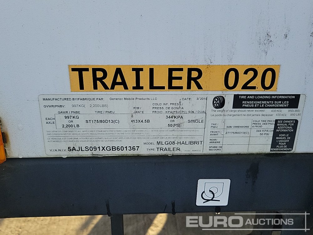 Mat d'éclairage Generac MLG8: photos 22 Mat d'éclairage Generac MLG8: photos 22