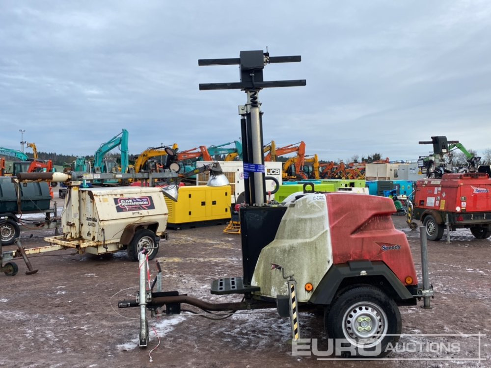 Generac Single Axle Lighting Tower, Kubota Engine (Spares) - Mat d'éclairage: photos 2 Generac Single Axle Lighting Tower, Kubota Engine (Spares) - Mat d'éclairage: photos 2