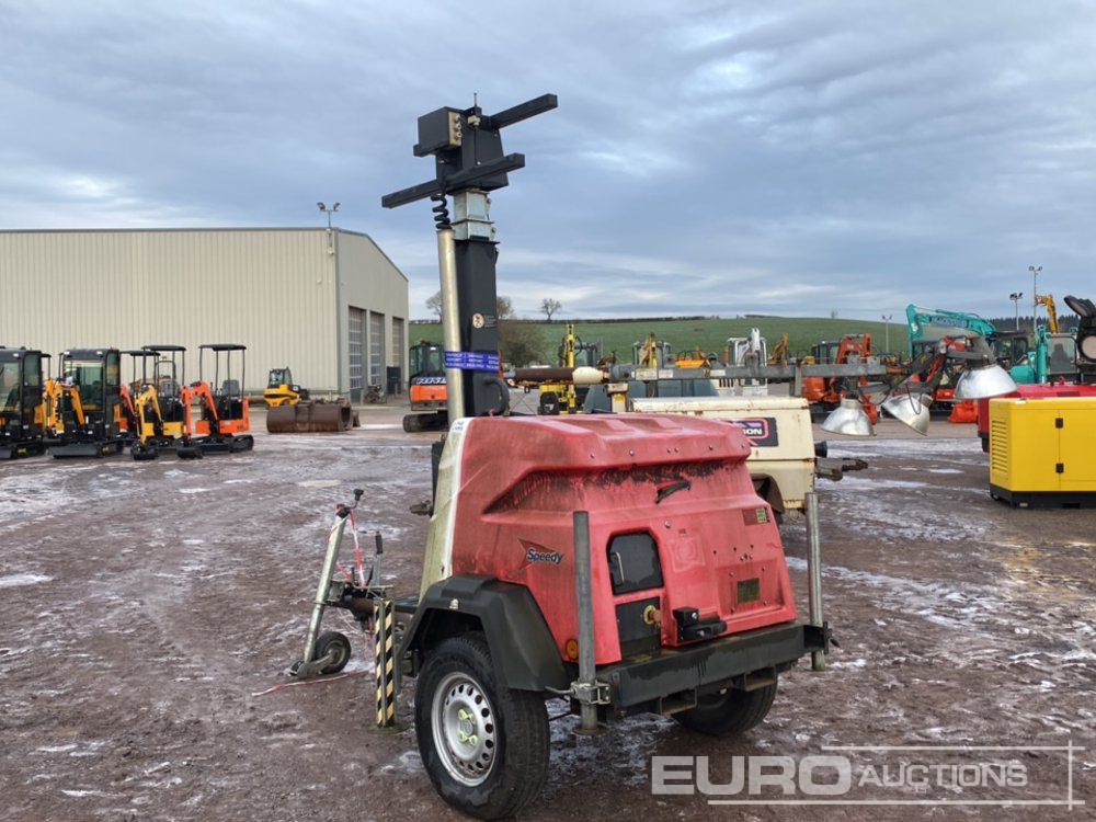 Generac Single Axle Lighting Tower, Kubota Engine (Spares) - Mat d'éclairage: photos 3 Generac Single Axle Lighting Tower, Kubota Engine (Spares) - Mat d'éclairage: photos 3