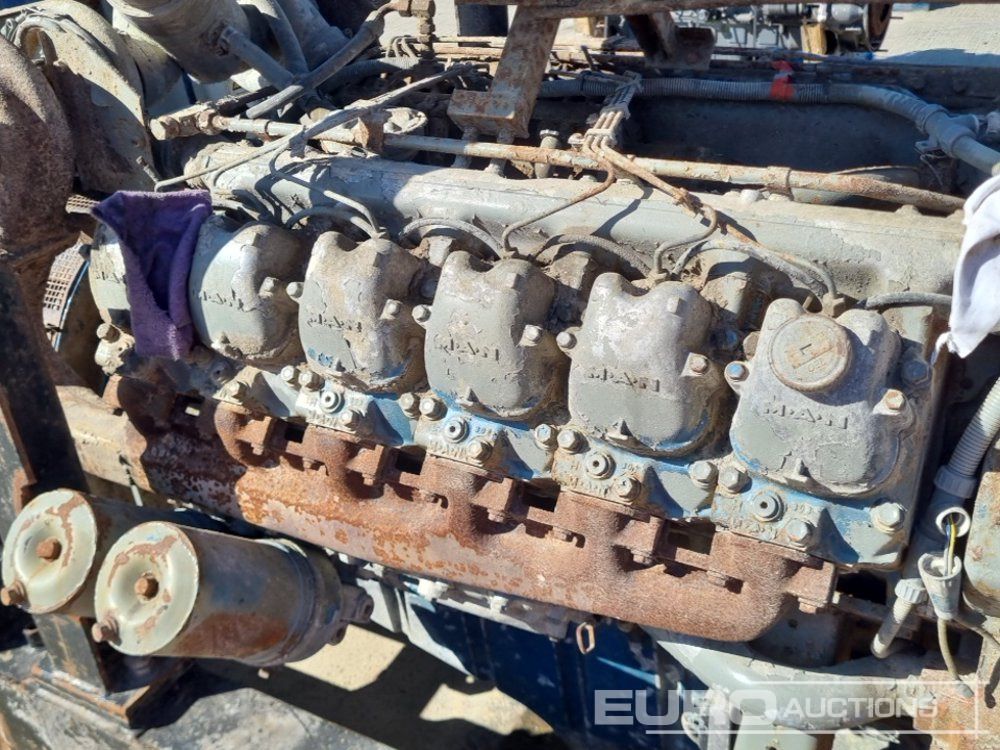 Groupe électrogène Generator, Man V12 Engine: photos 9