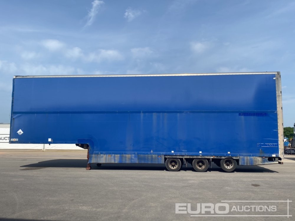Gray Adams 45' Tri Axle Double Deck Trailer, BPW Axles - Semi-remorque fourgon: photos 2 Gray Adams 45' Tri Axle Double Deck Trailer, BPW Axles - Semi-remorque fourgon: photos 2