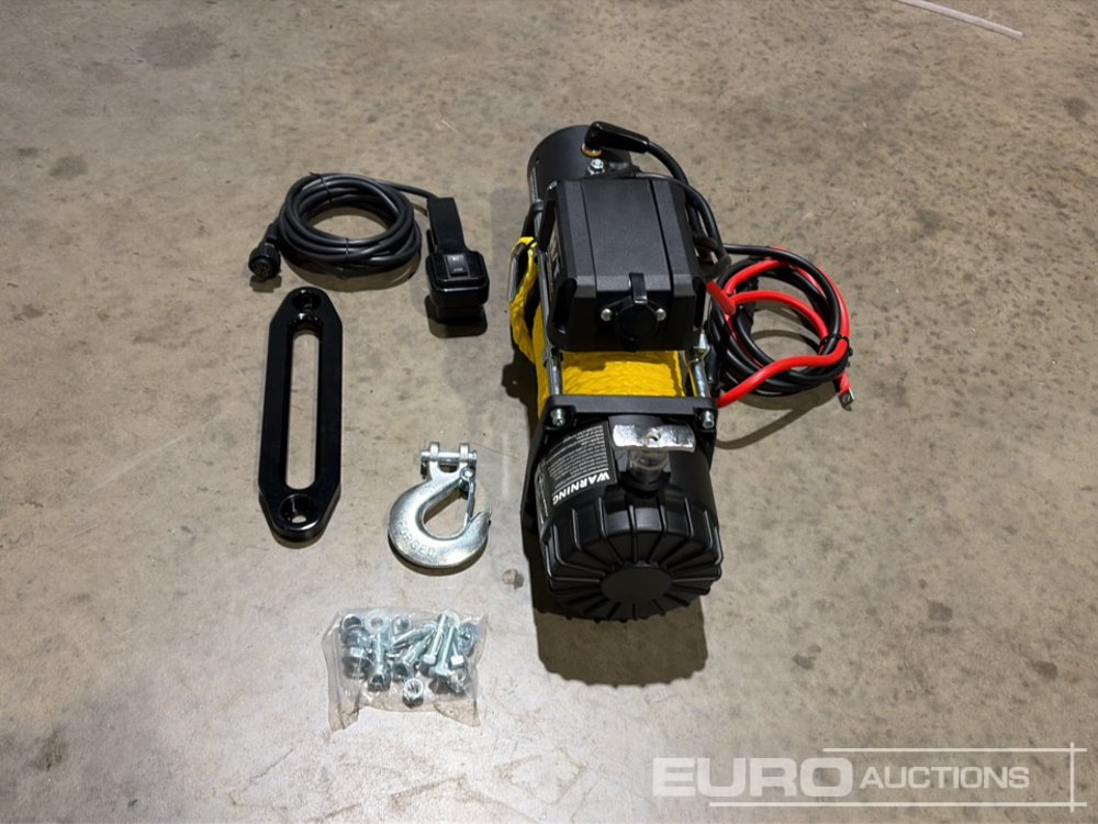 Hi-Torque HT12000 Electric Winch with Synthetic Rope, 12,000lb line pull, 3/8" x 85' Rope - Treuil: photos 4 Hi-Torque HT12000 Electric Winch with Synthetic Rope, 12,000lb line pull, 3/8" x 85' Rope - Treuil: photos 4
