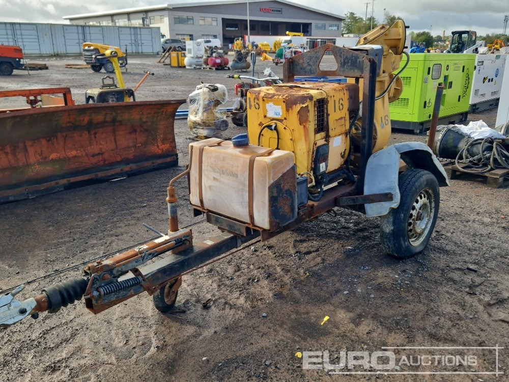 Hilta 4" Single Axle Water Pump, Hatz Engine - Pompe à eau: photos 1 Hilta 4" Single Axle Water Pump, Hatz Engine - Pompe à eau: photos 1