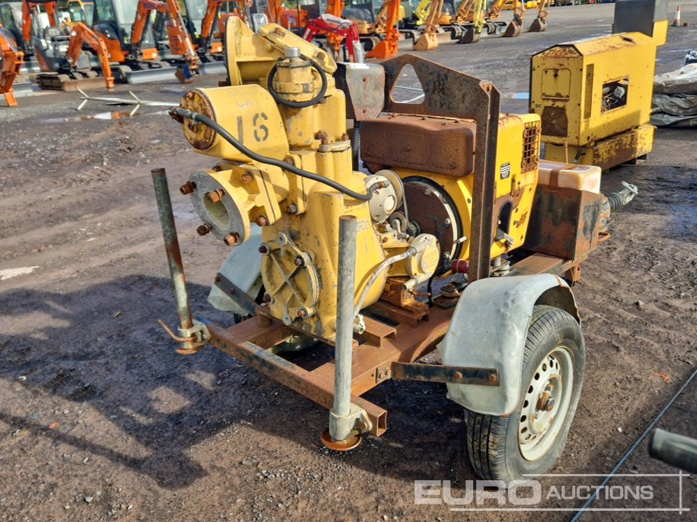 Hilta 4" Single Axle Water Pump, Hatz Engine - Pompe à eau: photos 5 Hilta 4" Single Axle Water Pump, Hatz Engine - Pompe à eau: photos 5