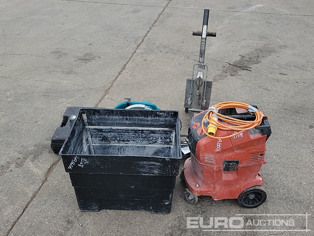 Hilti VC40-UM 110 Volt Vacuum, Makita LC1230 110 Volt Circular Saw, Hilti TE 1000-AVR 110 Volt Hammer Drill, Probst Manual Block Splitter, 110 Volt Curing Tank, Rotabroach 110 Volt Magnetic Drill - Matériel de chantier: photos 2 Hilti VC40-UM 110 Volt Vacuum, Makita LC1230 110 Volt Circular Saw, Hilti TE 1000-AVR 110 Volt Hammer Drill, Probst Manual Block Splitter, 110 Volt Curing Tank, Rotabroach 110 Volt Magnetic Drill - Matériel de chantier: photos 2