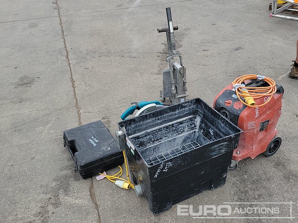 Hilti VC40-UM 110 Volt Vacuum, Makita LC1230 110 Volt Circular Saw, Hilti TE 1000-AVR 110 Volt Hammer Drill, Probst Manual Block Splitter, 110 Volt Curing Tank, Rotabroach 110 Volt Magnetic Drill - Matériel de chantier: photos 1 Hilti VC40-UM 110 Volt Vacuum, Makita LC1230 110 Volt Circular Saw, Hilti TE 1000-AVR 110 Volt Hammer Drill, Probst Manual Block Splitter, 110 Volt Curing Tank, Rotabroach 110 Volt Magnetic Drill - Matériel de chantier: photos 1