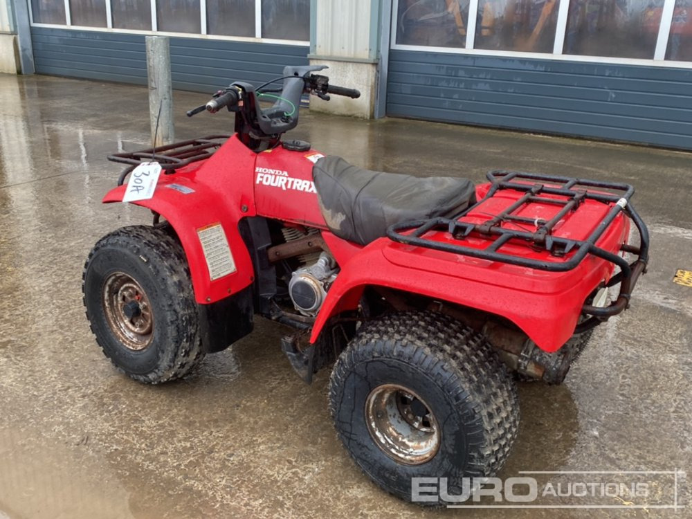 Honda TRX200D - Quadricycle: photos 3 Honda TRX200D - Quadricycle: photos 3