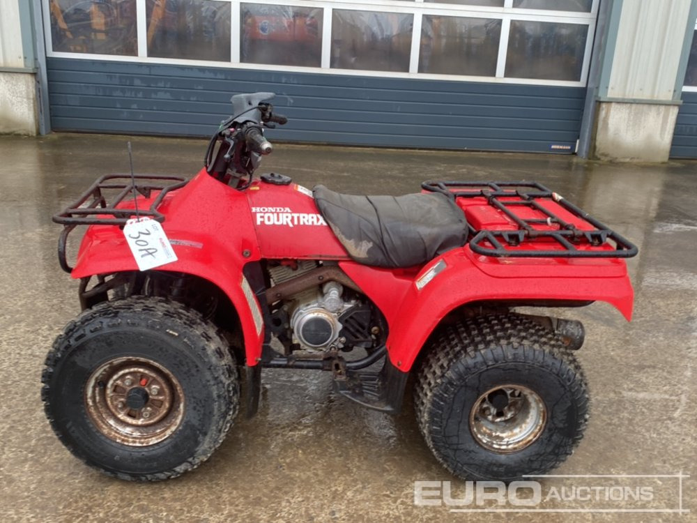 Honda TRX200D - Quadricycle: photos 2 Honda TRX200D - Quadricycle: photos 2