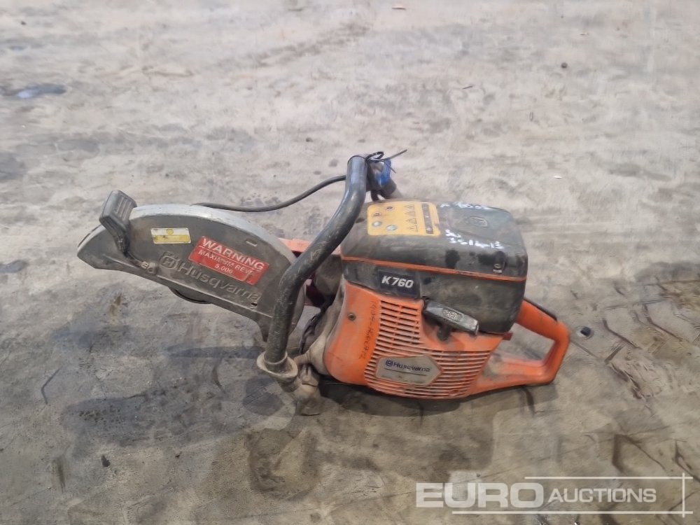 Husqvarna K760 Petrol Consaw - Travaux routiers: photos 2 Husqvarna K760 Petrol Consaw - Travaux routiers: photos 2