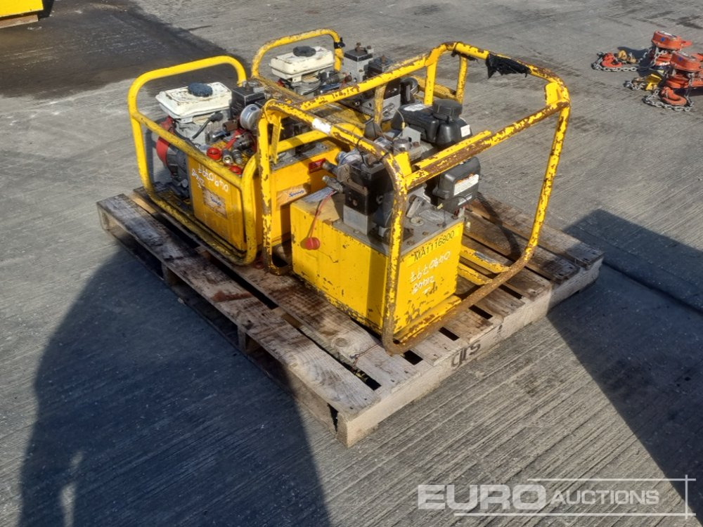 Hydraulic Pump, Honda Engine (3 of) - Matériel de chantier: photos 1 Hydraulic Pump, Honda Engine (3 of) - Matériel de chantier: photos 1